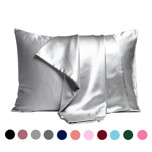 Soft Satin Pillowcases – Gentle on Skin & Hair