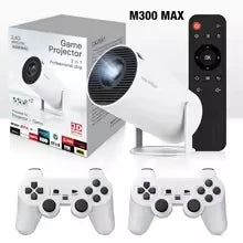 Portable Retro Gaming Projector with 64GB Games