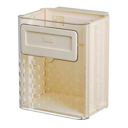 Foldable Wall Mounted Kitchen Trash Bin 10L