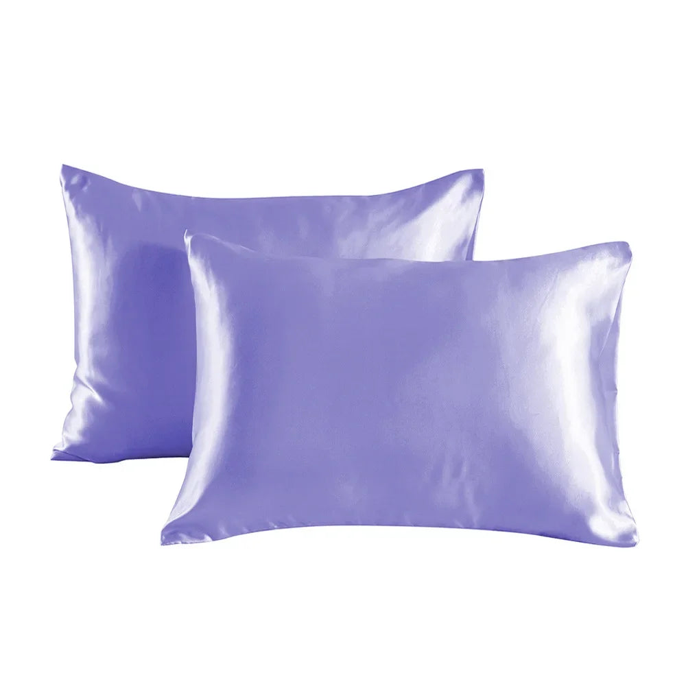 Soft Satin Pillowcases – Gentle on Skin & Hair