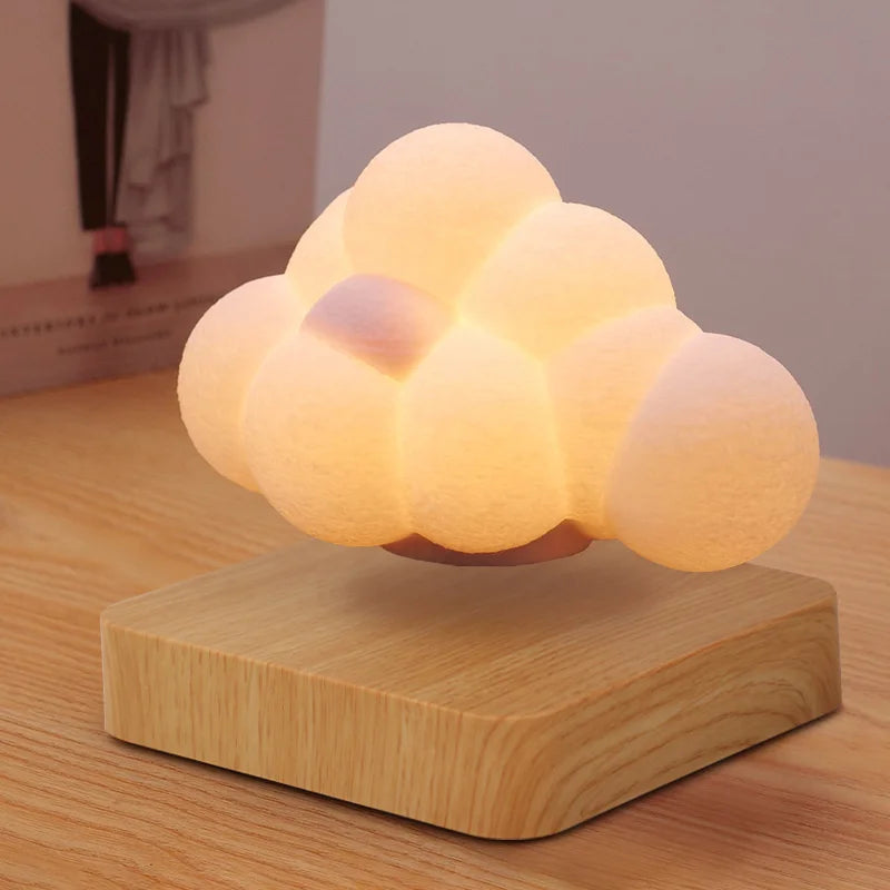 Magnetic Levitation Cloud Lamp 3D Floating Light