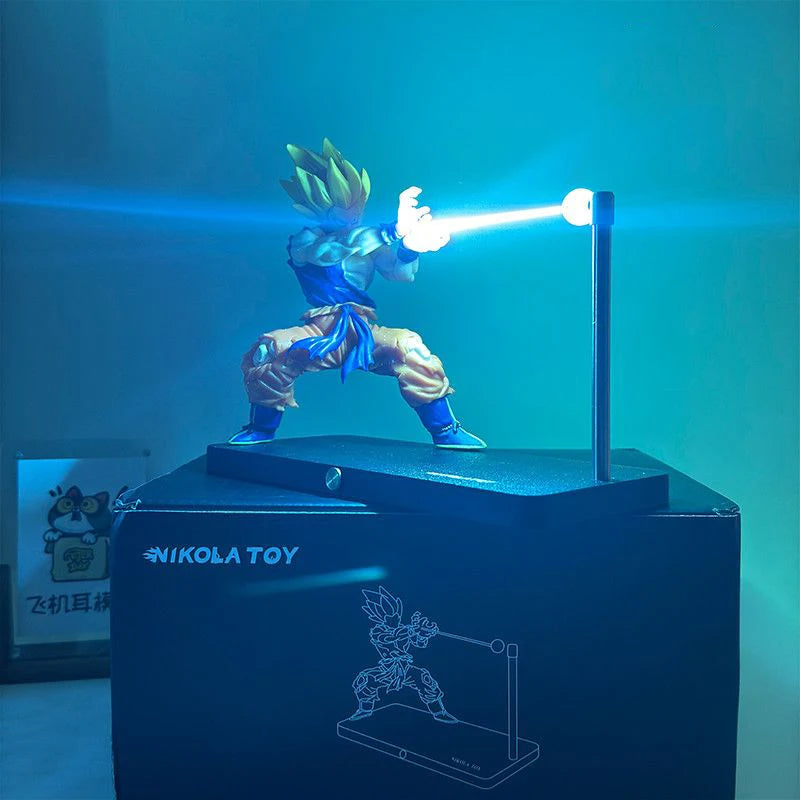Dragon Ball Goku Kamehameha Magnetic Light Lamp
