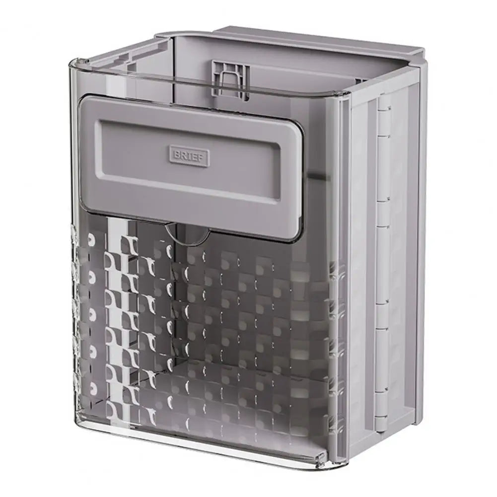 Foldable Wall Mounted Kitchen Trash Bin 10L
