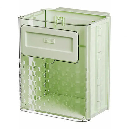 Foldable Wall Mounted Kitchen Trash Bin 10L